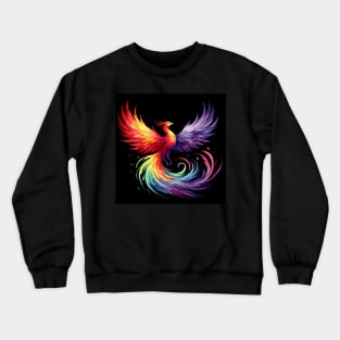 Colorful Phoenix Crewneck Sweatshirt